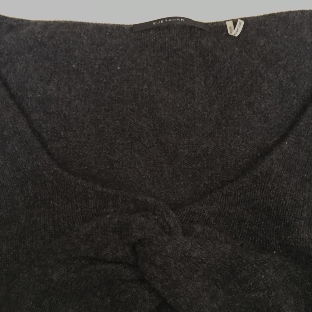 Nwot Ellie Tahari 100% Cashmere Sweater View 6